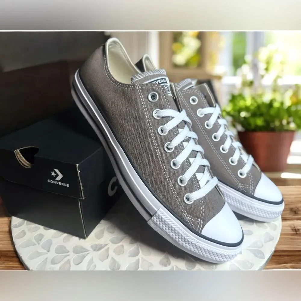 Converse Chuck Taylor CTAS OX CLASSIC TAUPE Casual Shoe Low Top A08631F Unisex - Picture 8 of 15